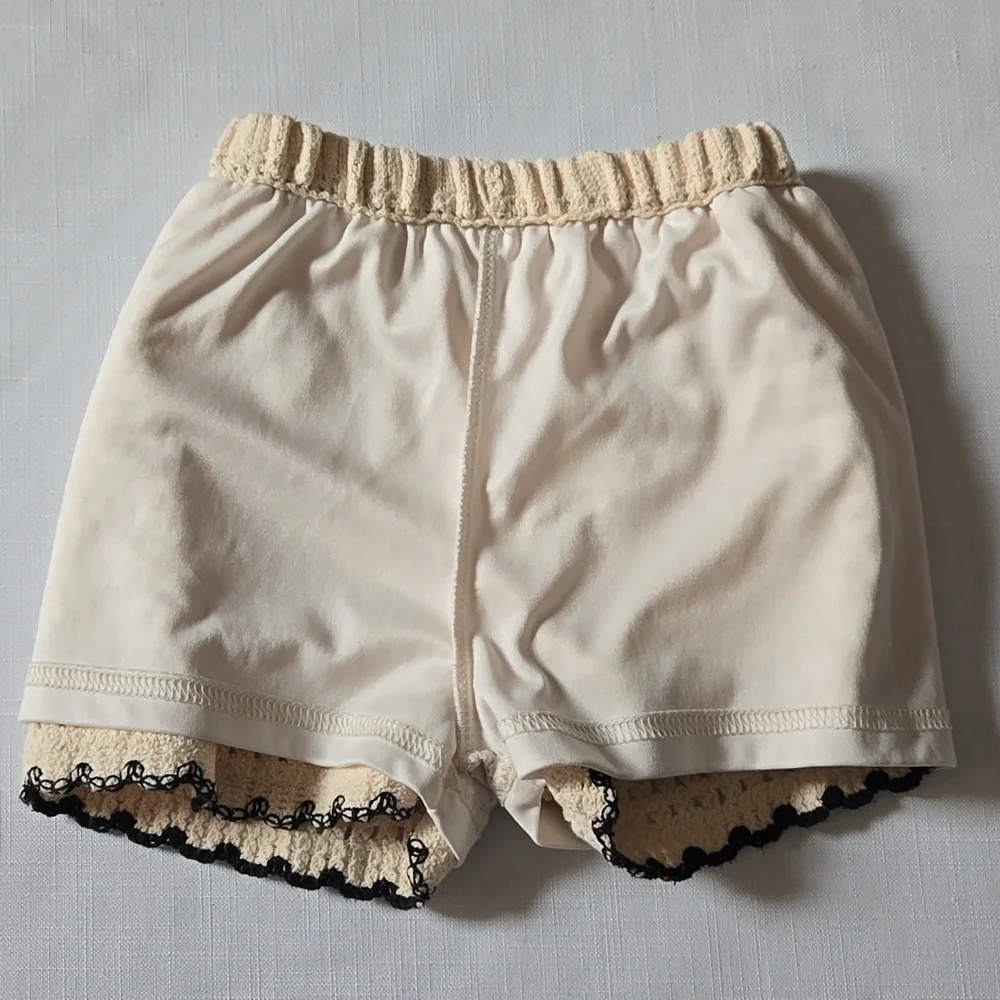 Festival Crochet Outfit Girl's Top Shorts Set Size‎ 4T Boho Cottagecore